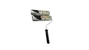 DUO RODILLO 9" COLOR BEIGE FELPA ACRILICA INTERCAMBIABLE